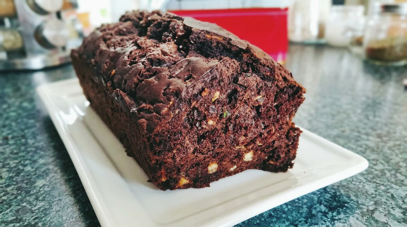 Cake cacao & courgettes